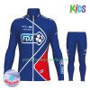 Combinaison Cycliste Hiver + Collant 2017 FDJ Enfant  N002